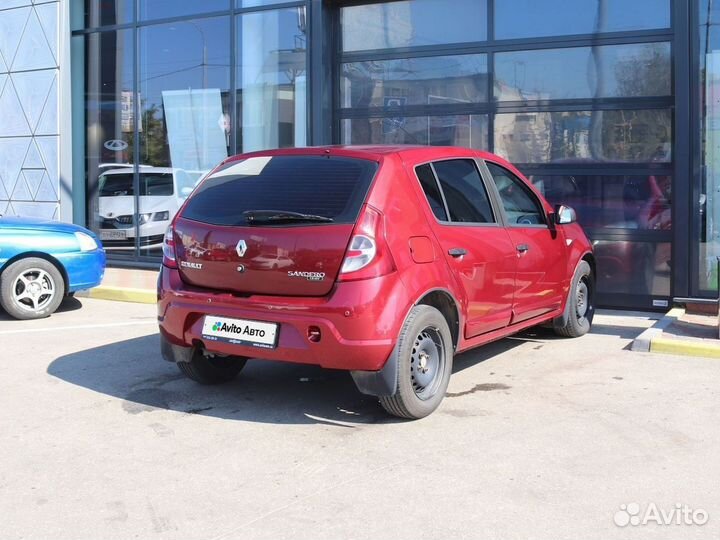 Renault Sandero 1.6 AT, 2010, 162 796 км