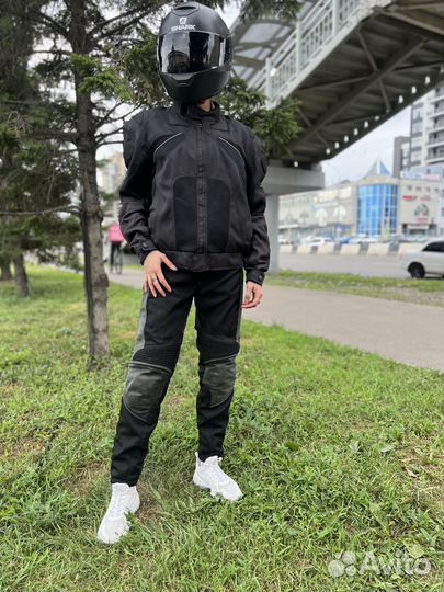 Мотобрюки с пробегом Hein Gericke размер 38