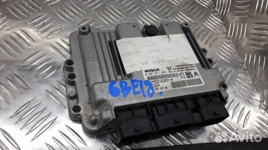 Блок управления двс citroen C4 1 (6BE18PC01)