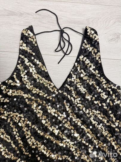 Вечернее платье в пайетках 42 размер