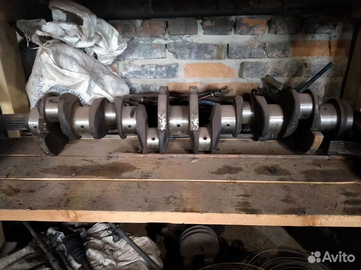 Каленвал А 01 вал 108 коренной бн 2 шатунный бн1