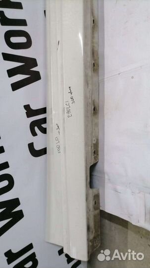 Накладки порогов BMW E90 рестайлинг