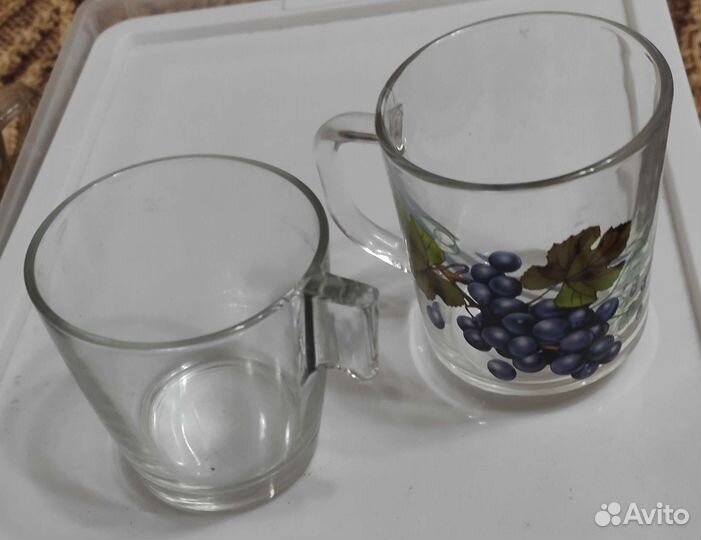 Кружки, стаканы, разные