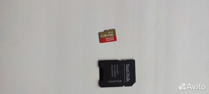 Флешка micro sd SanDisk extreme 128 gb