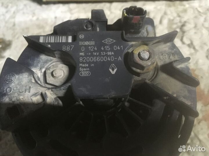 Генератор Рено Логан, Клио, Симбол, Лагуна