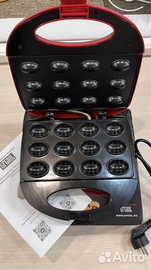 Элекрическая вафельница орешница gfgril