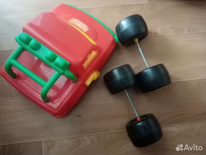 Машинки полесье, 2 шт