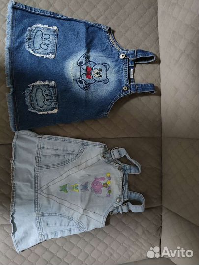 Одежда джинсовая девочки/мальчики 86-92 размер