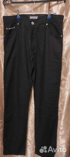 Джинсы мужские, летние, черные