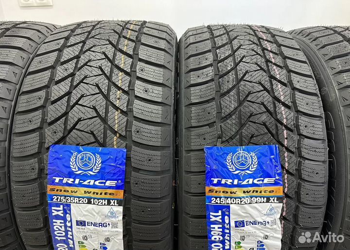 Tri Ace Snow White II 245/40 R20 и 275/35 R20 21H