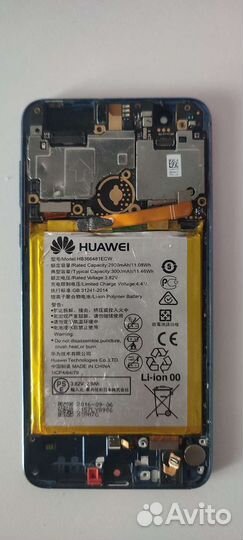 Дисплей honor 8 оригинал в рамке