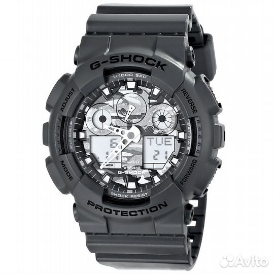 Casio G-shock GA-100CF (комуфляж, новые)