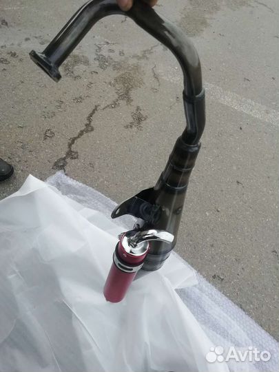 Глушитель на скутер