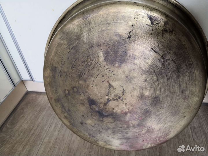 Латунный таз