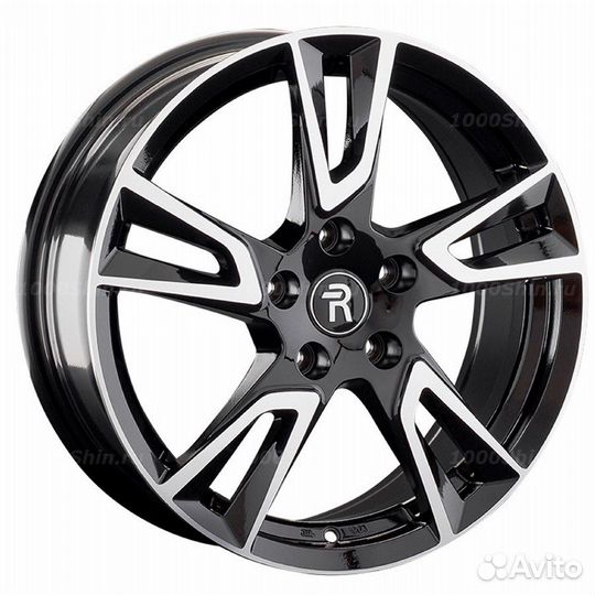 Диск 7,5*17 5*114,3 ET55 64,1 Replay H146 BKF (конус, C570)