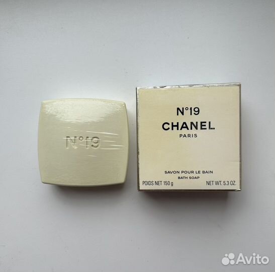 Chanel но 19 мыло 150 гр винтаж