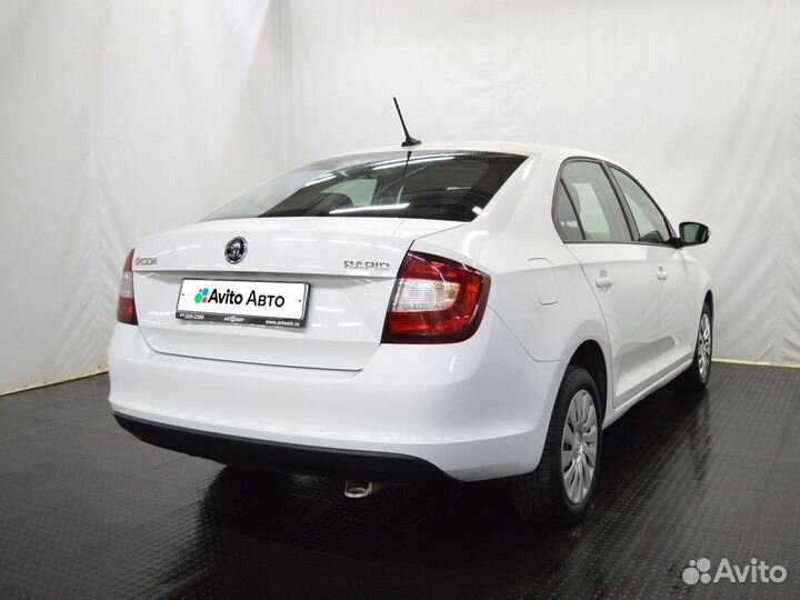 Skoda Rapid 1.6 МТ, 2019, 91 395 км