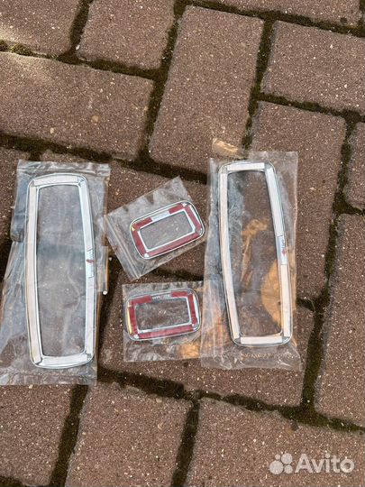 Хромированные молдинги Jeep Grand Cheeroke WK