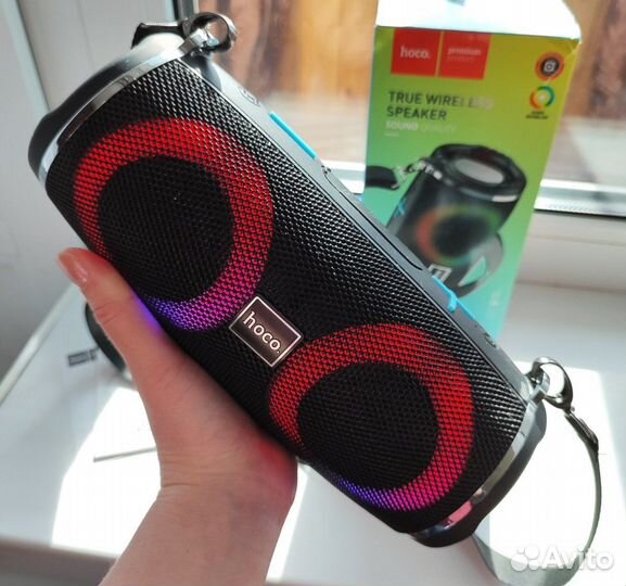 Портативная колонка Hoco HC12 TWS, Black