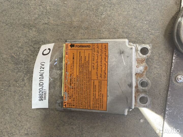 Блок srs nissan qashqai j10