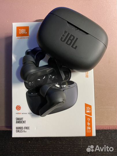 Беспроводные наушники TWS JBL wave beam черные