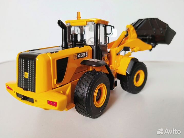 1/50 лесо погрузчик JCB 456 ковш/челюсти/вилы 3в1