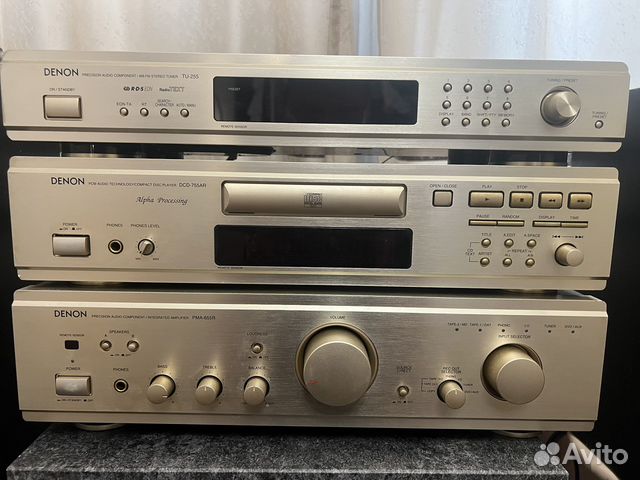 Denon pma 655r + dcd 755ar + tu 255 + Jamo (доп)