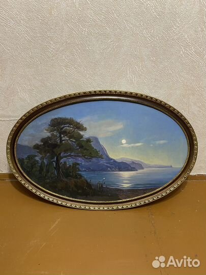 Картина. Крымский пейзаж. Неизвестного художника