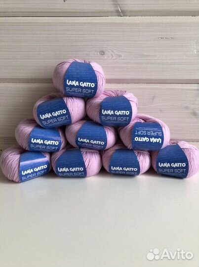 Пряжа для вязания Lana Gatto super soft