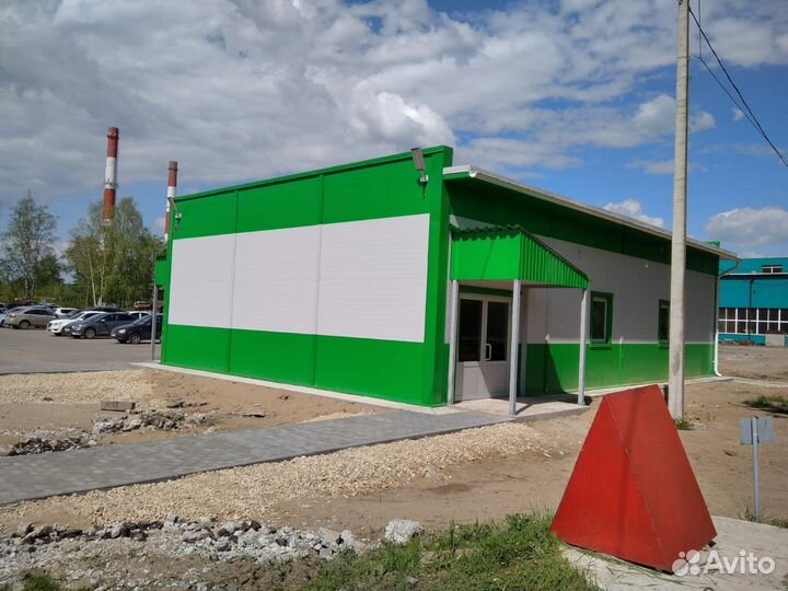 Строительство торговых павильонов гаражей ангаров