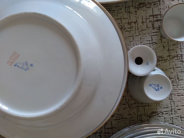 Сервиз столовый Дулево СССР