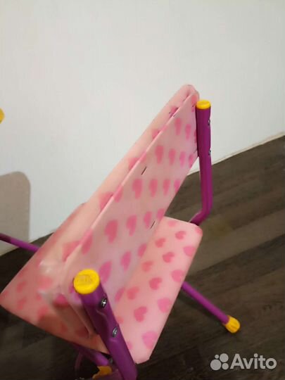 Детский столик и стульчик складной