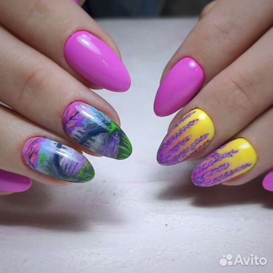 Маникюр/педикюр/брови