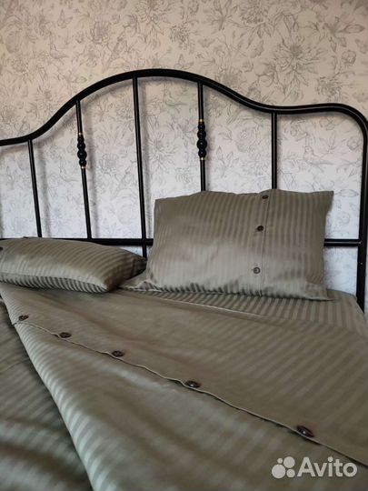 Постельное бельё комплект 2 спальный сатин новый