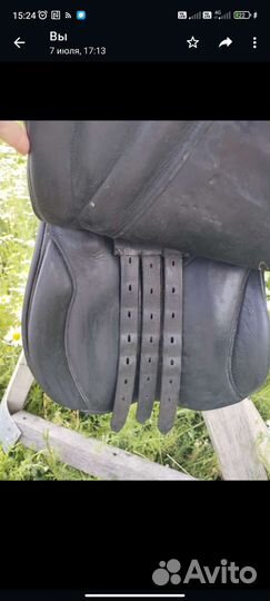 Конкурное английское седло Франк