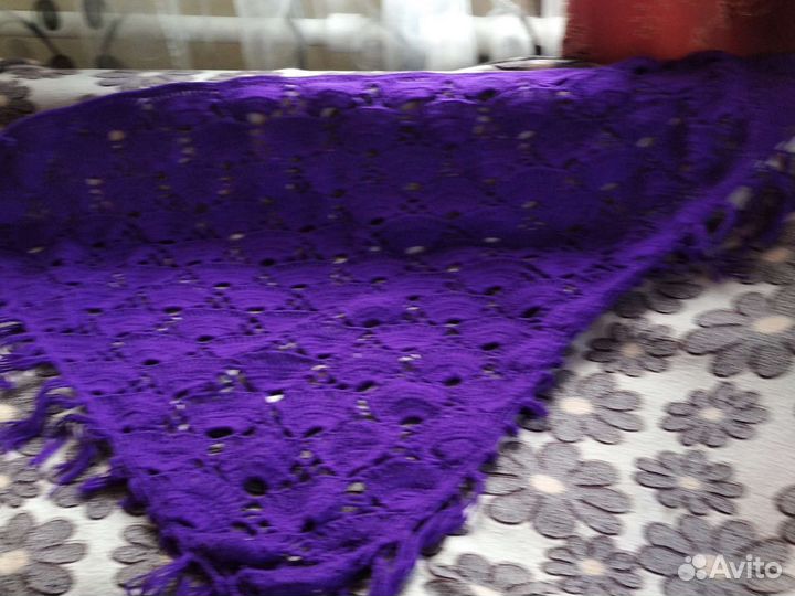Шаль ручной работы