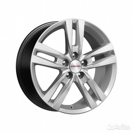 Литые диски 6.5x16 5x114.3 66.1 ET50 кик Rassvet сильвер SK