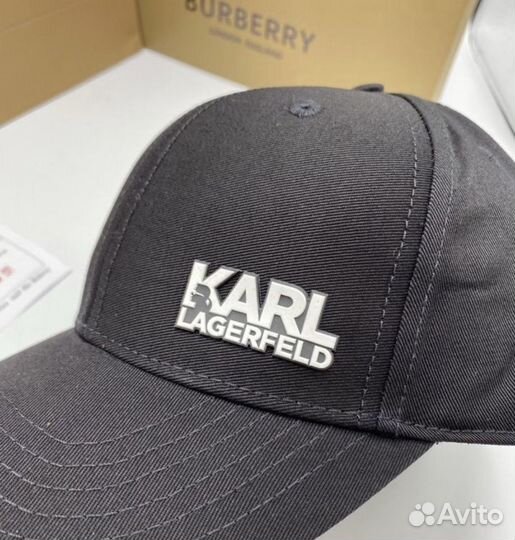 Karl lagerfeld бейсболка чёрная