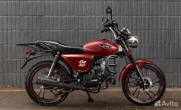 Мопед minsk D4 50 M1NSK черный