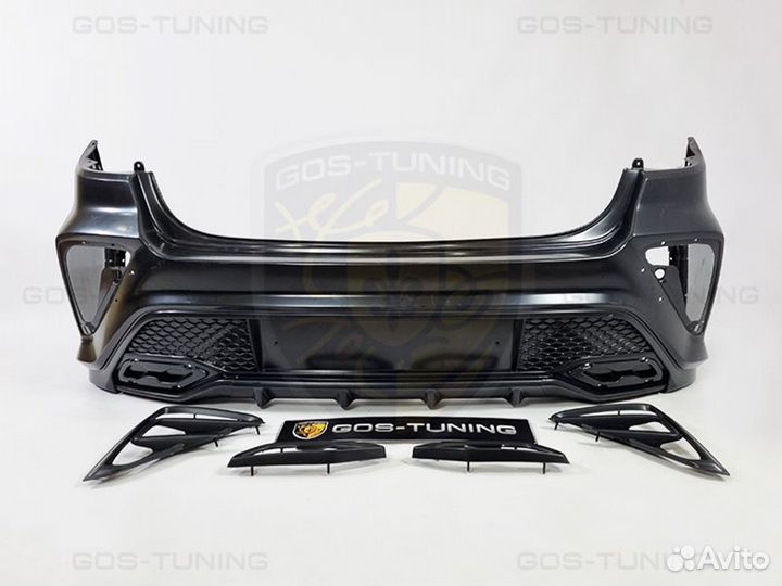 Задний бампер Киа Рио 4 