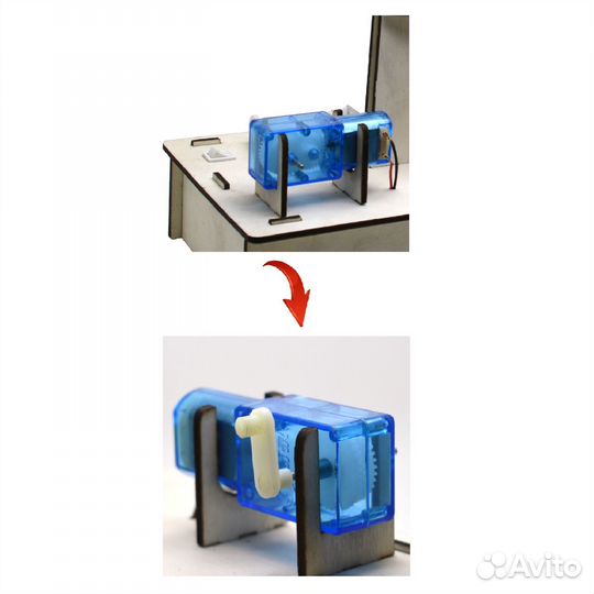 Деревянный конструктор для экспериментов новый