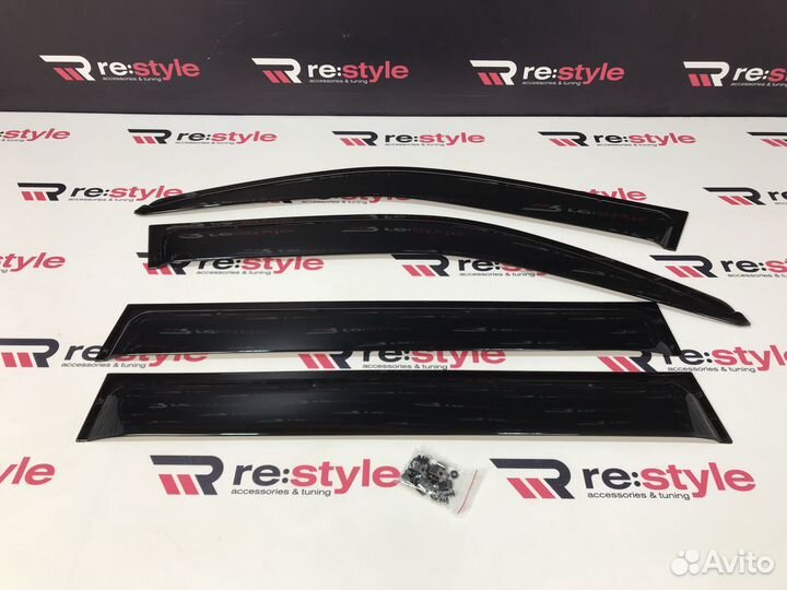 Ветровики Toyota Land Cruiser 100 / Lexus LX470 Ка