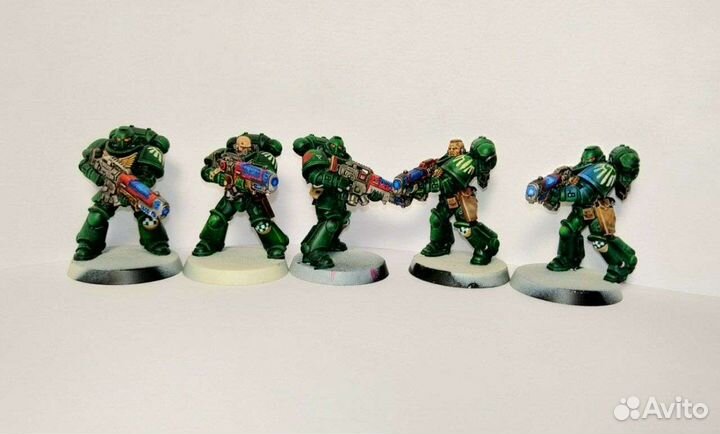 Warhammer Dark Angels Hellblasters squad