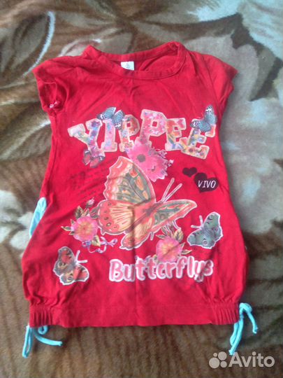 Продам пакет вещей на девочку 104 см