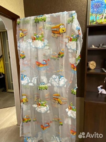 Тюль в детскую комнату