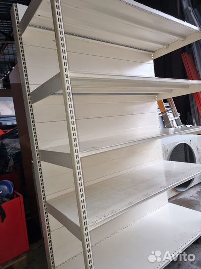 Стеллаж торговый пристенный