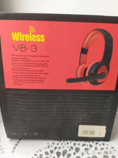 Беспроводные наушники новые