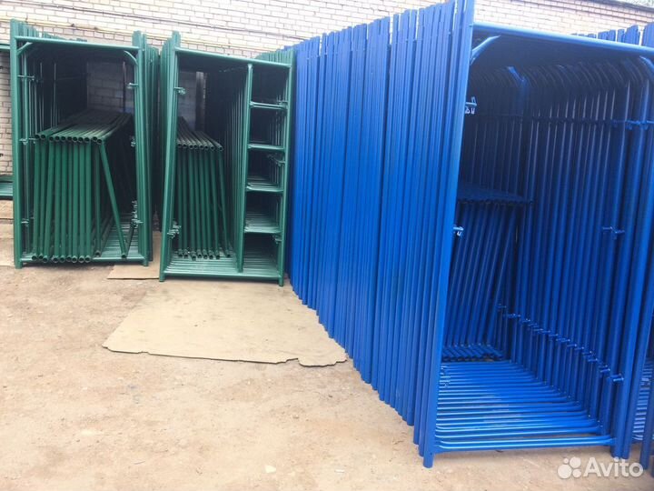 Леса строительные рамные. Аренда