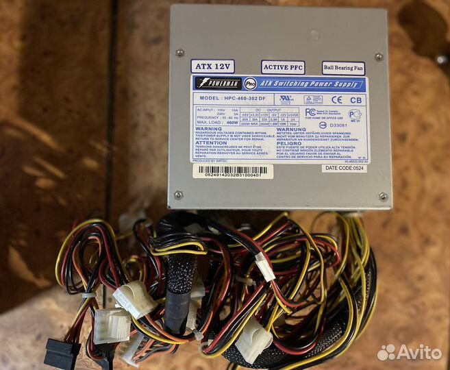 Блок питания 460w hpc 460 320 df