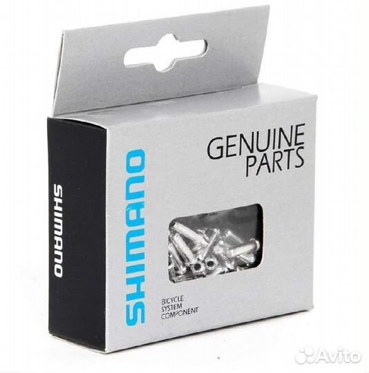 Наконечники оболочки троса тормоза Shimano,алюмини